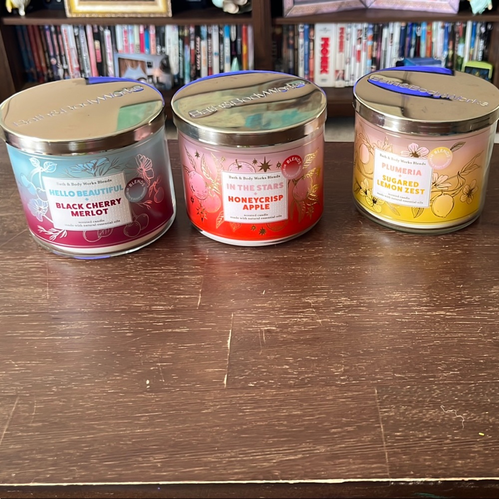 Bath & Body Works Scented Candle Trio